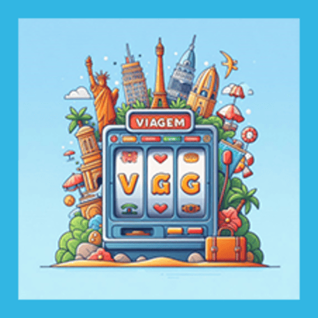 Imagem promocional da VIAGEM777 mostrando a plataforma e suas vantagens